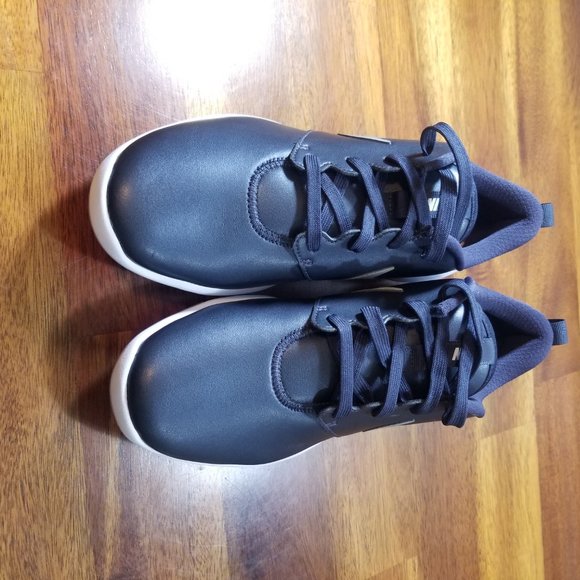 NIKE Roshe G Tour Gridiron Pink Silver Golf Shoes - Picture 3 of 6